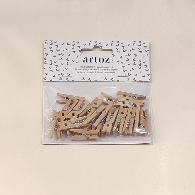 PINCES FUSTA ARTOZ PETITES | 7612450026542 | Llibreria La Gralla | Librería online de Granollers