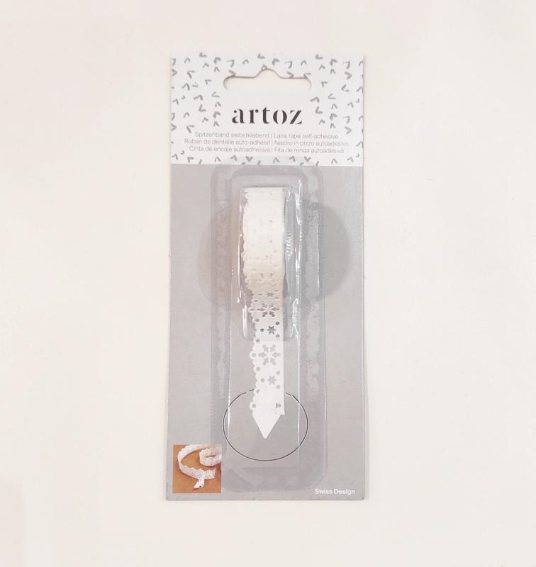 CINTA ENCAIX ARTOZ BLANCA BORLA DE NEU PETITA | 7612996954576 | Llibreria La Gralla | Librería online de Granollers