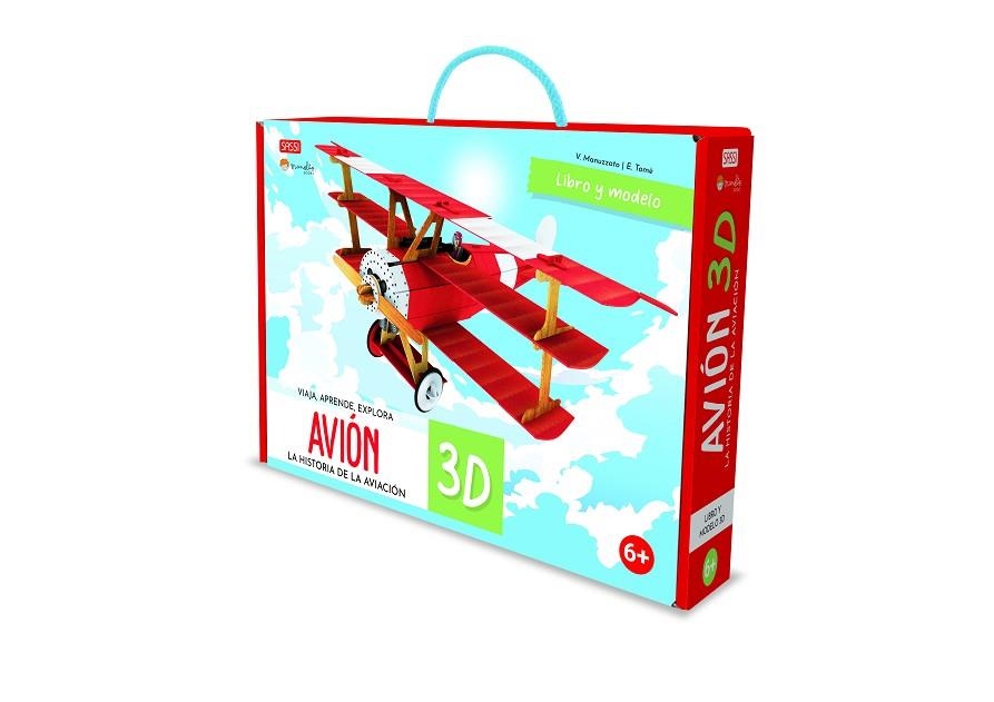 CONSTRUYE EL AVION 3D | 9788418697623 | V. MANUZZATO, E. TOMÉ | Llibreria La Gralla | Librería online de Granollers