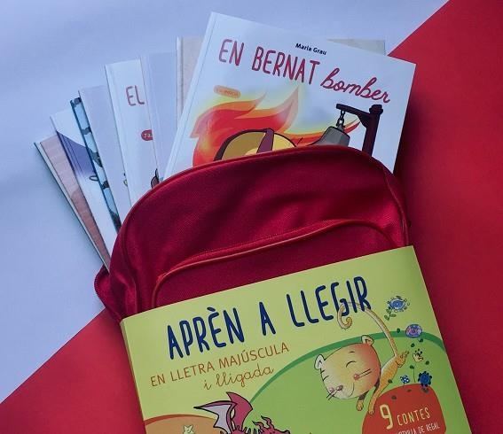 PLOU I FA SOL  ( MOTXILLA AMB 9 LLIBRES PER APRENDRE A LLEGIR ) | 9788496569966 | CUSSÓ GRAU, BERNAT / GRAU SALÓ, MARIA / CUSSÓ GRAU, NÚRIA / ROSSELL, JOAN | Llibreria La Gralla | Librería online de Granollers