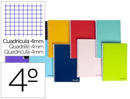 LLIBRETA A5 LIDERPAPEL QUADRICULA ESPIRAL 4 MM 60GR | 8423473082779 | 08277 | Llibreria La Gralla | Librería online de Granollers