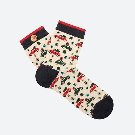 MITJONS CABAIA 36-41 COTXE REGALS NADAL | 3701328312130 | 8342595 | Llibreria La Gralla | Librería online de Granollers