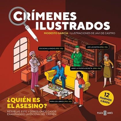 CRÍMENES ILUSTRADOS: ¿QUIÉN ES EL ASESINO? | 9788401029042 | GARCÍA, MODESTO | Llibreria La Gralla | Llibreria online de Granollers