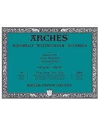 BLOC ARCHES AQUAREL.LA GRA FI 640 GRM 23X31 100% COTO | 3700417114754 | A1795065 | Llibreria La Gralla | Llibreria online de Granollers