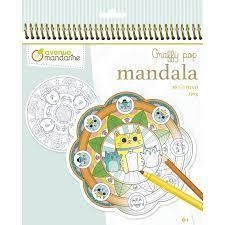 LLIBRETA PER COLOREJAR AVENUE MANDARINE  MANDALA | 3609510520304 | GY030O | Llibreria La Gralla | Llibreria online de Granollers