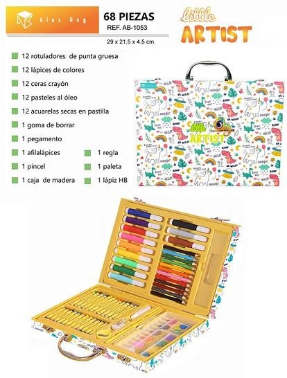 SET PINTURES PETIT ARTISTA 68 PECES UNICORN | 8431234184662 | AB1053 | Llibreria La Gralla | Llibreria online de Granollers