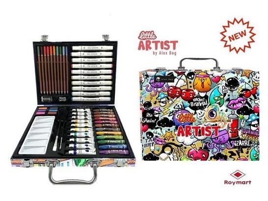 SET PINTURES PETIT ARTISTA 53 PECES GRAFITI | 8431234184655 | AB1003 | Llibreria La Gralla | Librería online de Granollers