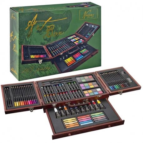 SET PINTURES NASSAU CAIXA FUSTA 103 PECES  | 8720257112470 | AR0939 | Llibreria La Gralla | Librería online de Granollers