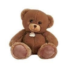 LES POULETTES PELUIX OSO BELLYDOU MARRO 30 CM | 3700349328885 | 2888 | Llibreria La Gralla | Librería online de Granollers