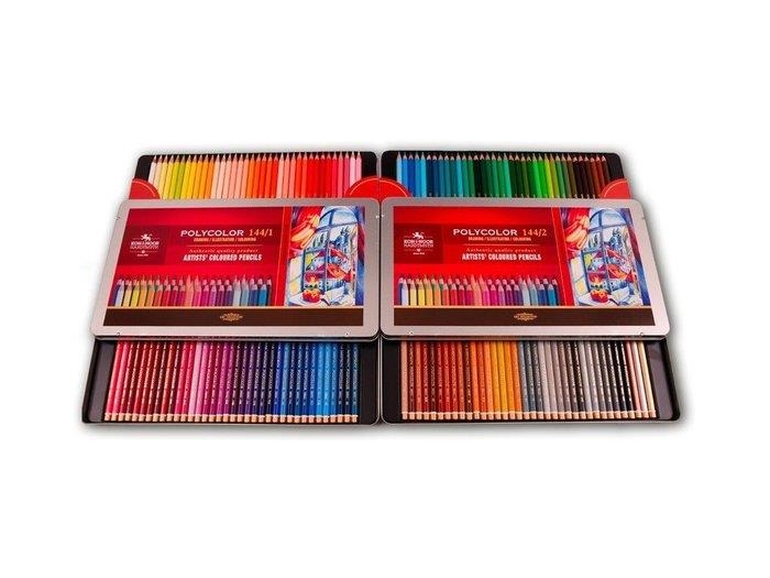 COLORS 144 UN KOH I NOOR POLYCOLOR CAIXA METAL. | 8593539345503 | 3828144 | Llibreria La Gralla | Librería online de Granollers