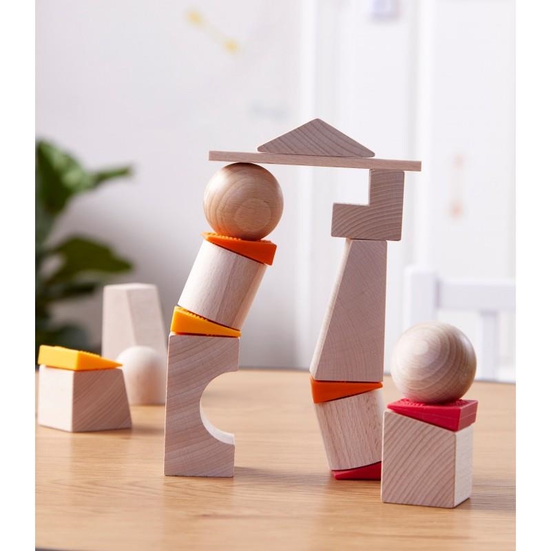 JOC DE COMPOSICIO 3D TORRES INCLINADES I BOLES | 4010168262451 | HABA | Llibreria La Gralla | Librería online de Granollers