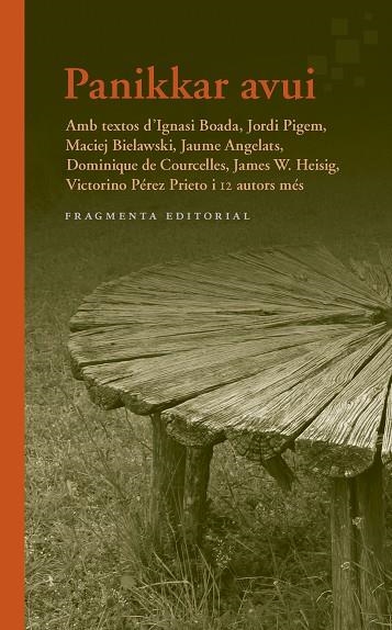 PANIKKAR AVUI | 9788417796679 | PANIKKAR ALEMANY, RAIMON | Llibreria La Gralla | Librería online de Granollers