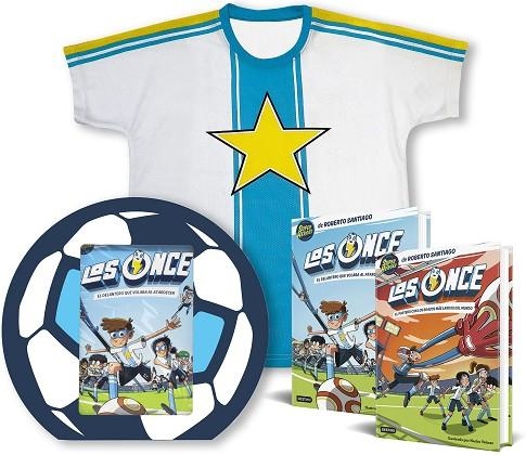 ESTUCHE LOS ONCE 1 + LOS ONCE 2 CON CAMISETA | 9788408265191 | SANTIAGO, ROBERTO | Llibreria La Gralla | Librería online de Granollers