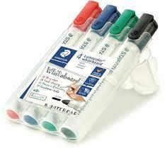 PACK RETOLADORS VELLEDA LUMOCOLOR GRUIXUTS 4 UNITATS | 4007817328934 | 351WP4 | Llibreria La Gralla | Llibreria online de Granollers