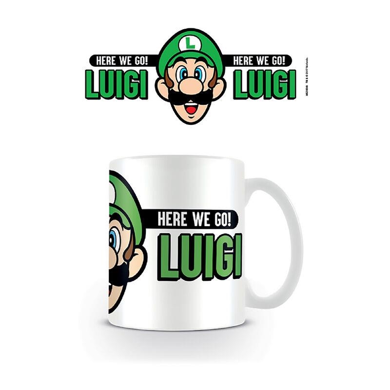 TASSA CERAMICA SUPER MARIO "HERE WE GO LUIGI" | 5050574248464 | PYRAMID | Llibreria La Gralla | Llibreria online de Granollers