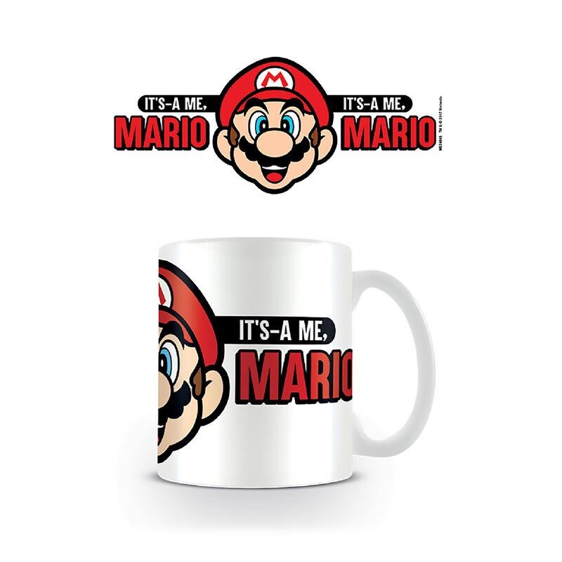 TASSA CERÀMICA SUPER MARIO "IT'S-A ME, MARIO" | 5050574248457 | PYRAMID | Llibreria La Gralla | Llibreria online de Granollers