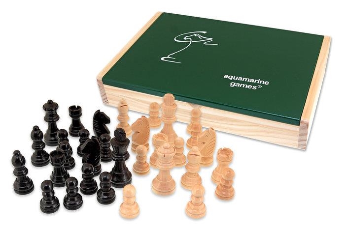 JUEGO PIEZAS DE AJEDREZ STAUNTON 4 EN ESTUCHE EXCLUSIVO | 8432026202649 | AQUAMARINE GAMES | Llibreria La Gralla | Llibreria online de Granollers