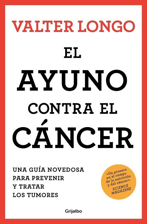 AYUNO CONTRA EL CÁNCER, EL | 9788425361852 | LONGO, VALTER | Llibreria La Gralla | Librería online de Granollers