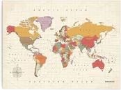 WOODY  MAP MAPAMUNDI CORCHO L TROPICAL | 8436563403781 | VVAA | Llibreria La Gralla | Librería online de Granollers