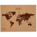 WOODY MAP NATURAL WORLD 60 X 45 | 8436563400025 | VVAA | Llibreria La Gralla | Llibreria online de Granollers