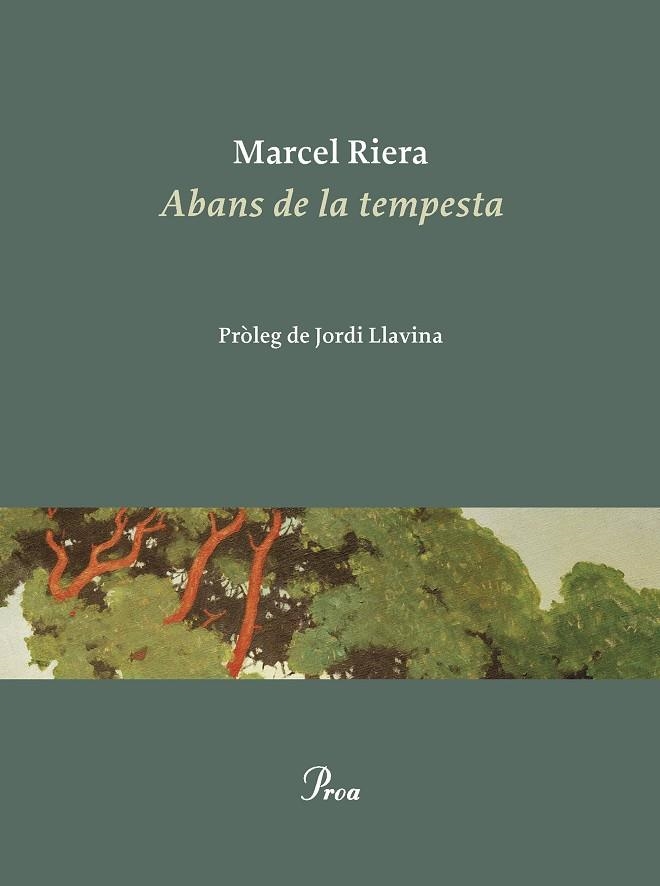 ABANS DE LA TEMPESTA | 9788475889900 | RIERA, MARCEL | Llibreria La Gralla | Librería online de Granollers