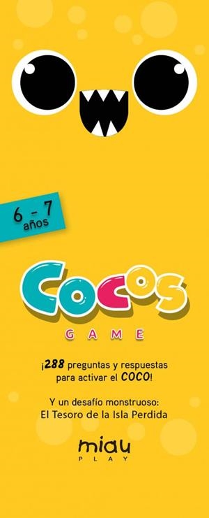 COCOS GAME 6-7 AÑOS | 9788416082209 | OROZCO, MARÍA JOSÉ / RAMOS, ÁNGEL MANUEL / RODRÍGUEZ, CARLOS MIGUEL | Llibreria La Gralla | Librería online de Granollers