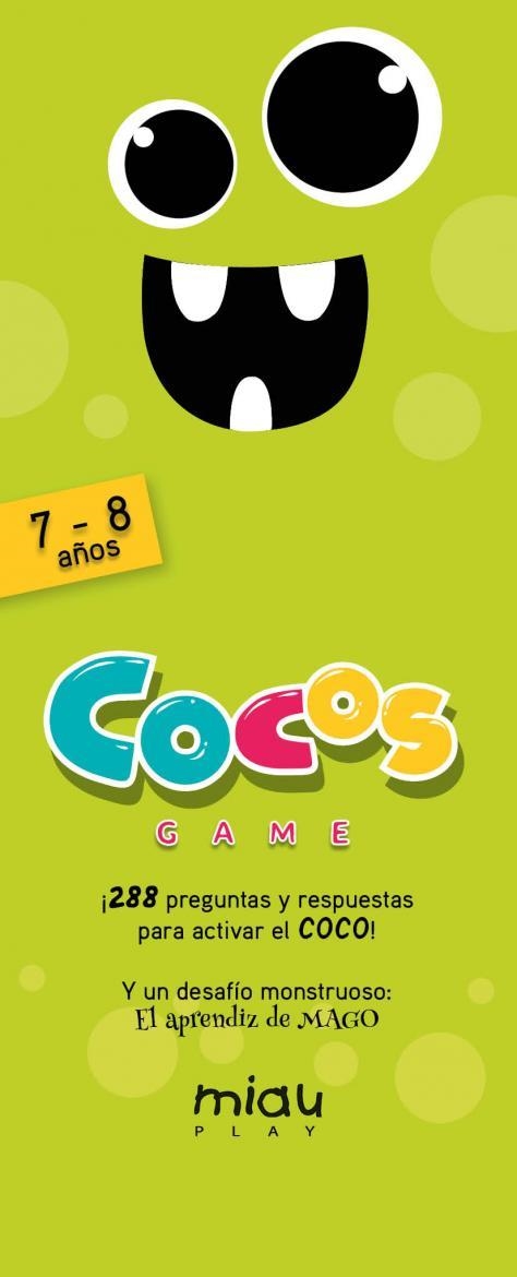 COCOS GAME 7-8 AÑOS | 9788416082216 | OROZCO, MARÍA JOSÉ / RAMOS, ÁNGEL MANUEL / RODRÍGUEZ, CARLOS MIGUEL / JIMÉNEZ DUARTE, LIDIA | Llibreria La Gralla | Llibreria online de Granollers