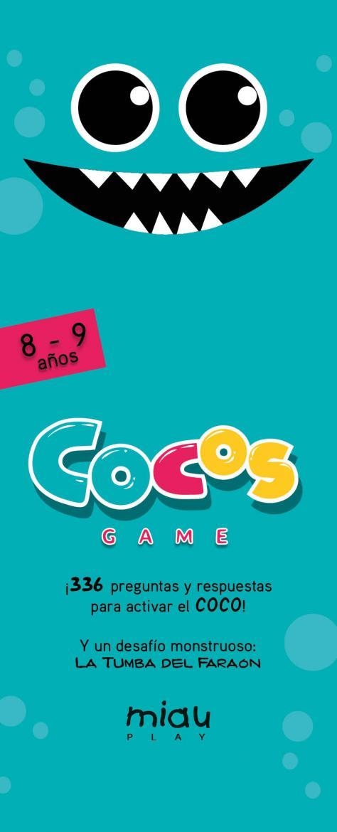 COCOS GAME 8-9 AÑOS | 9788416082223 | OROZCO, MARÍA JOSÉ / RAMOS, ÁNGEL MANUEL / RODRÍGUEZ, CARLOS MIGUEL | Llibreria La Gralla | Llibreria online de Granollers