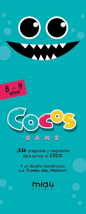 COCOS GAME 8-9 AÑOS | 9788416082223 | OROZCO, MARÍA JOSÉ / RAMOS, ÁNGEL MANUEL / RODRÍGUEZ, CARLOS MIGUEL | Llibreria La Gralla | Librería online de Granollers