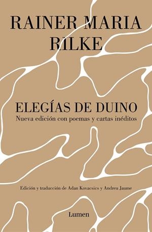 ELEGÍAS DE DUINO. NUEVA EDICIÓN CON POEMAS Y CARTAS INÉDITOS | 9788426424358 | RILKE, RAINER MARIA | Llibreria La Gralla | Llibreria online de Granollers