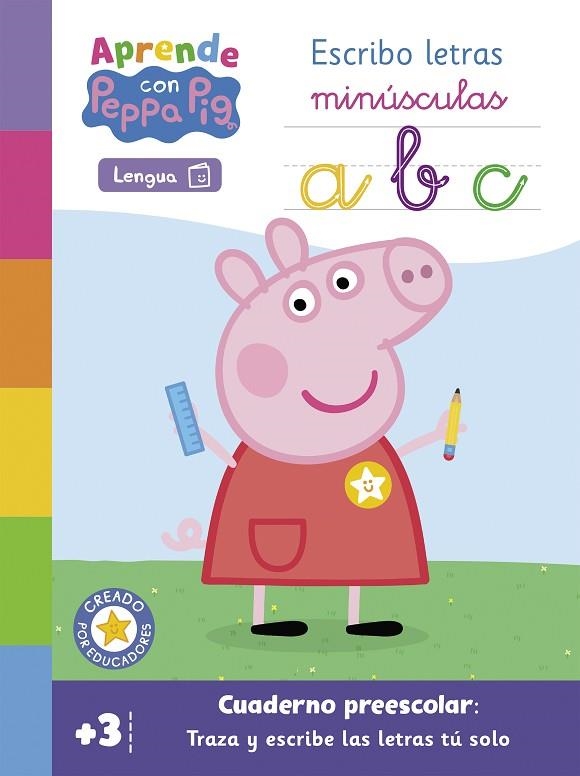 APRENDE CON PEPPA PIG - ESCRIBO LETRAS MINÚSCULAS | 9788448863623 | HASBRO, / EONE, | Llibreria La Gralla | Llibreria online de Granollers