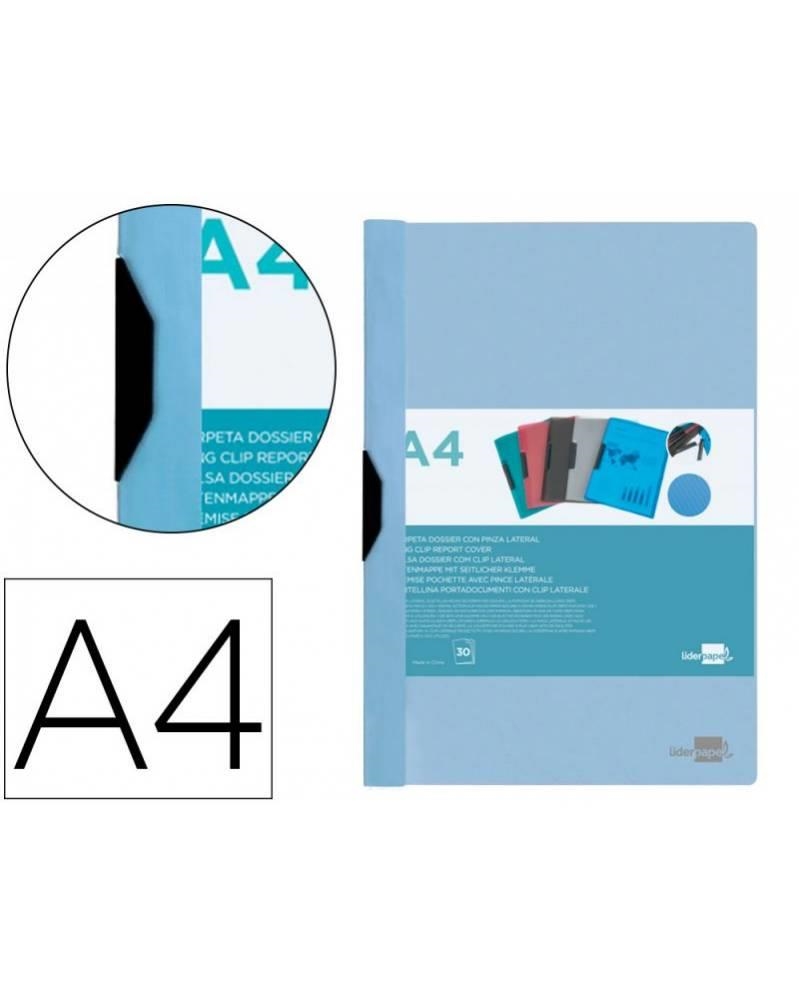 DOSSIER CLIP BEAUTONE 30 FULLS A4 BLAU CLAR | 8423473113022 | 11302 | Llibreria La Gralla | Librería online de Granollers