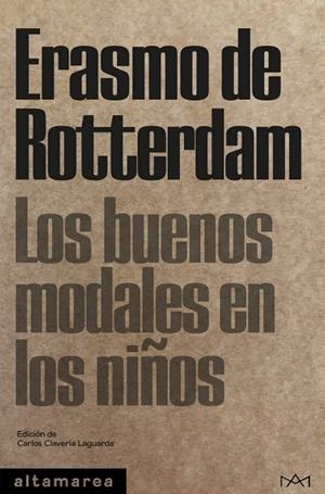 BUENOS MODALES EN LOS NIÑOS, LOS | 9788418481437 | DE ROTTERDAM, ERASMO | Llibreria La Gralla | Librería online de Granollers