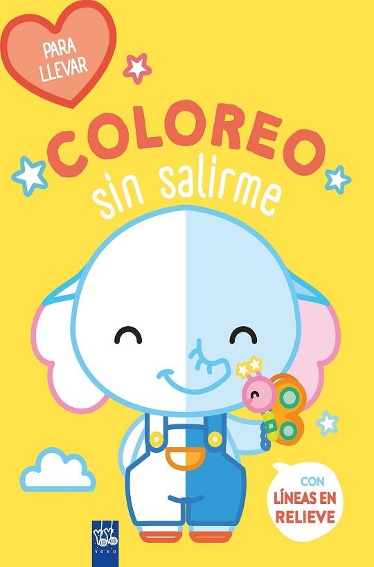 COLOREO SIN SALIRME-PARA LLEVAR. ELEFANTE | 9788408264071 | YOYO | Llibreria La Gralla | Llibreria online de Granollers