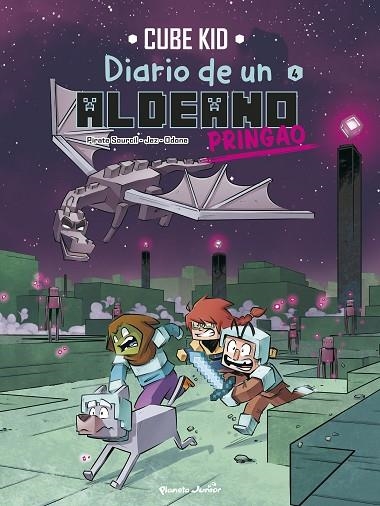 MINECRAFT. DIARIO DE UN ALDEANO PRINGAO. CÓMIC 4 | 9788408266662 | CUBE KID | Llibreria La Gralla | Llibreria online de Granollers