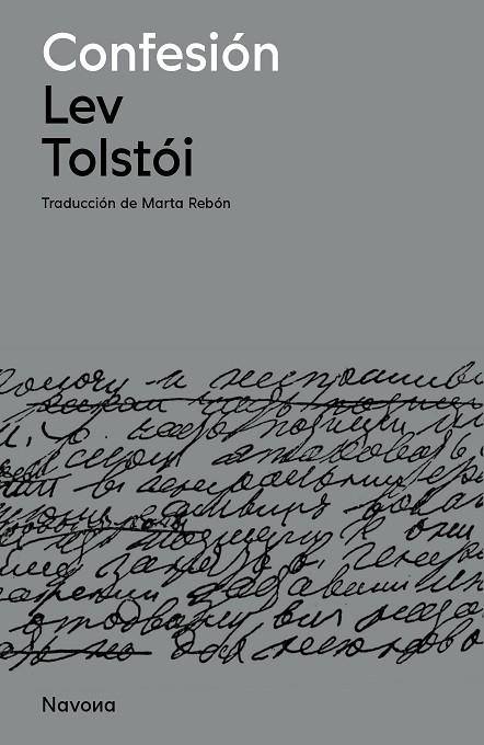 CONFESIÓN | 9788419311719 | TOLSTÓI, LEV | Llibreria La Gralla | Llibreria online de Granollers