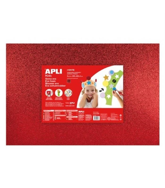 LAMINA GOMA EVA 40X60 VERMELL | 8410782131786 | 13178 | Llibreria La Gralla | Librería online de Granollers