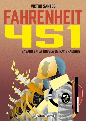 FAHRENHEIT 451 (NOVELA GRÁFICA) | 9788411404273 | SANTOS, VÍCTOR | Llibreria La Gralla | Librería online de Granollers