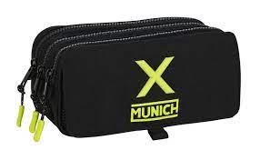 PORTATOT SAFTA MUNICH BASIC  TRIPLE BIB NEGRE | 8412688517176 | SAF842322710 | Llibreria La Gralla | Llibreria online de Granollers