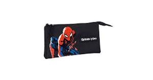 PORTATOT SPIDERMAN TRIPLE HERO NEGRE | 8412688510344 | SAF842343744 | Llibreria La Gralla | Librería online de Granollers