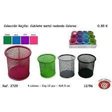 CUBILETE REJILLA METAL COLORS | 8435353227293 | CU2729 | Llibreria La Gralla | Llibreria online de Granollers