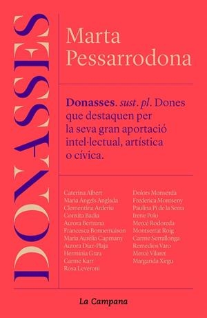 DONASSES | 9788418226816 | PESSARRODONA, MARTA | Llibreria La Gralla | Llibreria online de Granollers