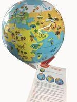 BOLA DEL MON INFLABLE 30 CM PETITS VIATGERS | 3760039940681 | CAGLO30PV | Llibreria La Gralla | Llibreria online de Granollers