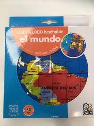 BOLA DEL MÓN INFLABLE 30 CM | 3760039940322 | CAGLOBO30 | Llibreria La Gralla | Librería online de Granollers