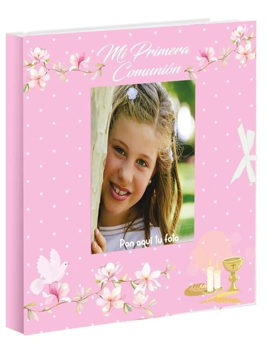 ALBUM FOTOS ANFISA MI PRIMERA COMUNIO FOTO ROSA TOPOS | 9788412043419 | ANT450063 | Llibreria La Gralla | Llibreria online de Granollers