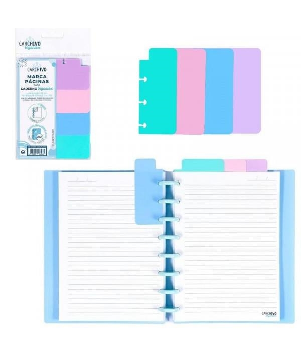 SEPARADORS INGENIOX CARCHIVO A5 VERTICAL COLORS PASTEL | 8422951063941 | 66164099 | Llibreria La Gralla | Llibreria online de Granollers