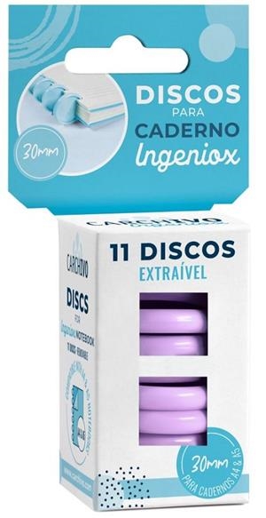 DISCOS INGENIOX CARCHIVO 30MM MALVA | 8422951063729 | 66144014 | Llibreria La Gralla | Librería online de Granollers