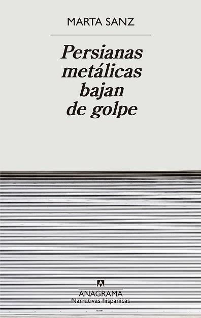 PERSIANAS METÁLICAS BAJAN DE GOLPE | 9788433901897 | SANZ, MARTA | Llibreria La Gralla | Librería online de Granollers