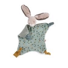 DOUDOU MOULIN ROTY CONILL VESTIT BLAU TROIS PETITS LAPINS | 3575676780152 | 678015 | Llibreria La Gralla | Librería online de Granollers