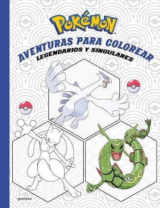 POKÉMON. AVENTURAS PARA COLOREAR: LEGENDARIOS Y SINGULARES (COLECCIÓN POKÉMON) | 9788419241962 | THE POKÉMON COMPANY | Llibreria La Gralla | Llibreria online de Granollers